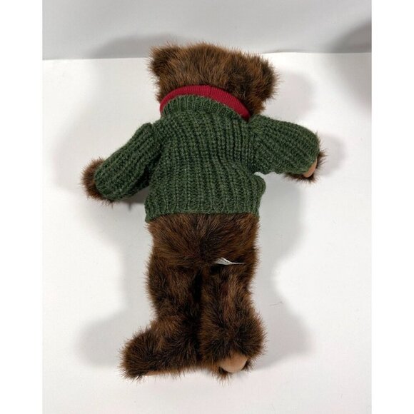 Vintage Commonwealth Toy Co. Christmas Teddy Bears Plush Boy &‎ Girl in Sweaters - Picture 10 of 16